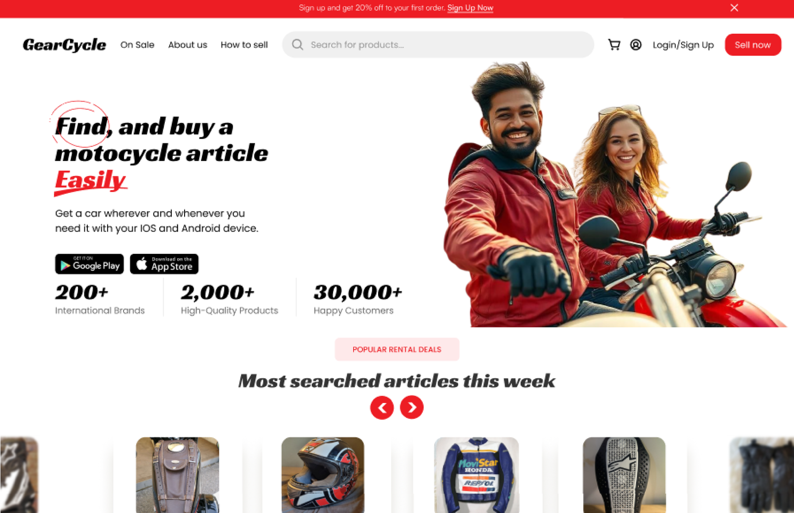 Green Ride electric vehicle rental app case study cover image showcasing modern app design